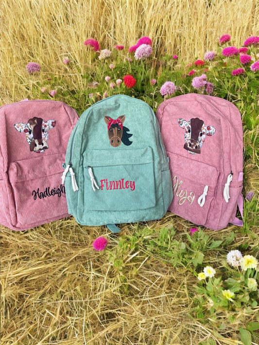 Embroidered Backpack