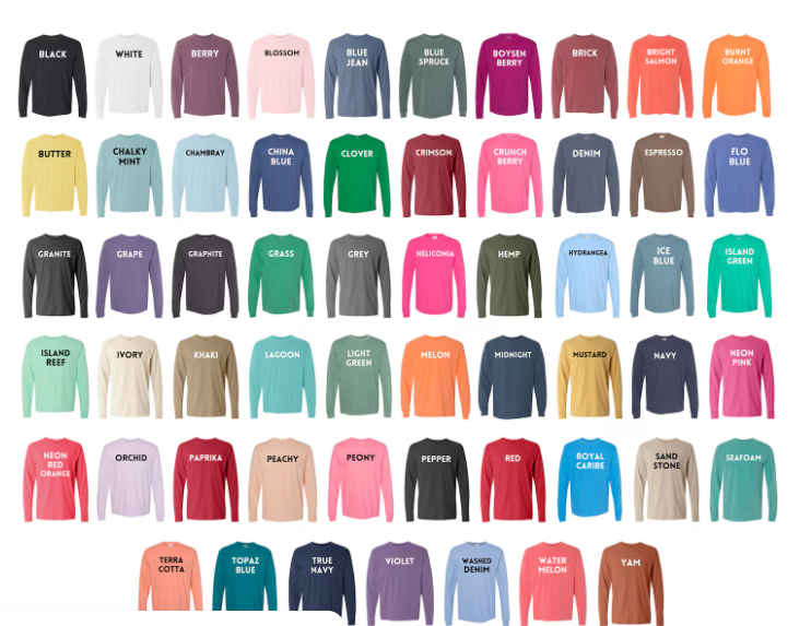 Varsity Appliqué Team Long Sleeve Tee