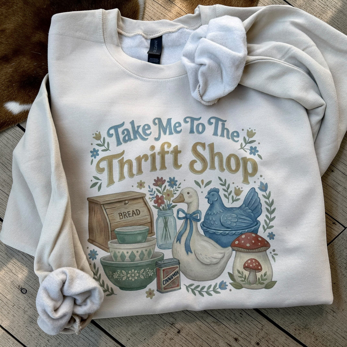 Take Me To The Thrift Shop Sweatshirt