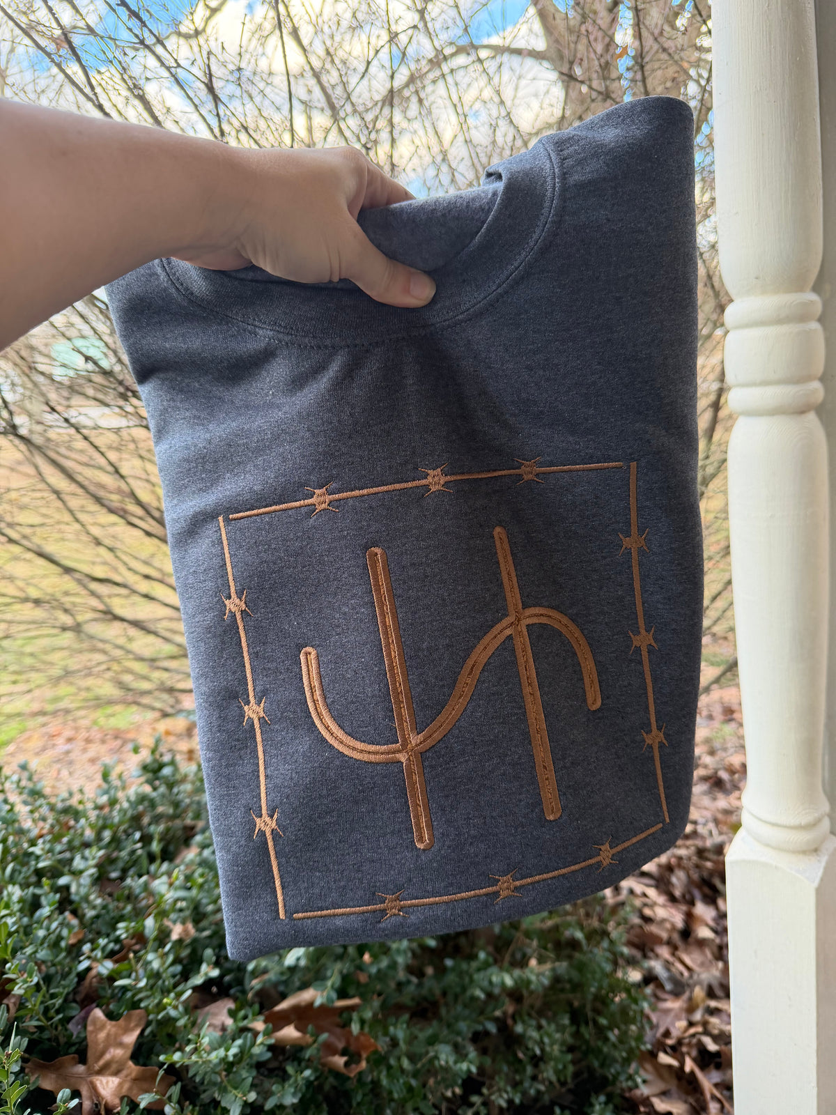 Farm brand Embroidered HOODIE