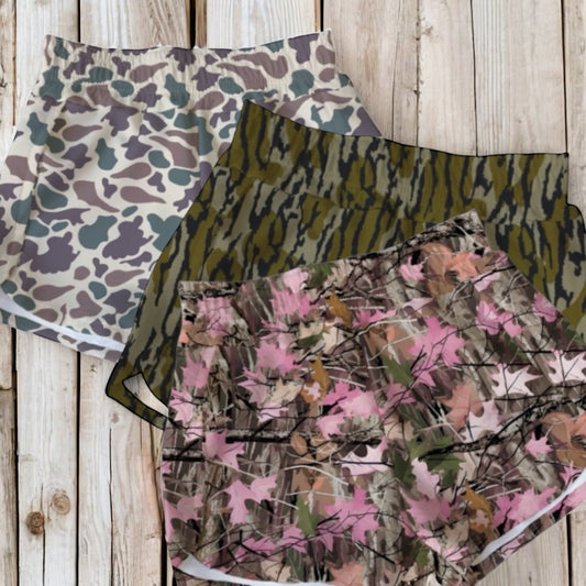 Camo Shorts PREORDER closes 10/18 approx 3 week tat