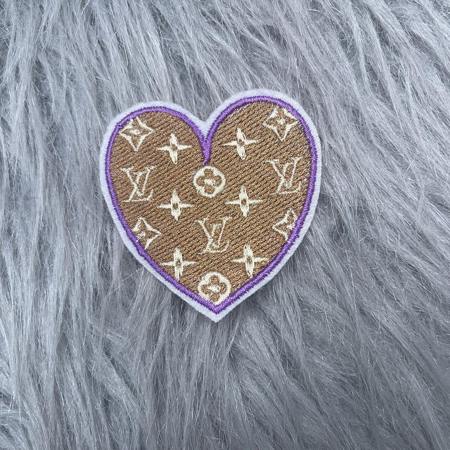 Limited Smile or Heart iron on designer patch