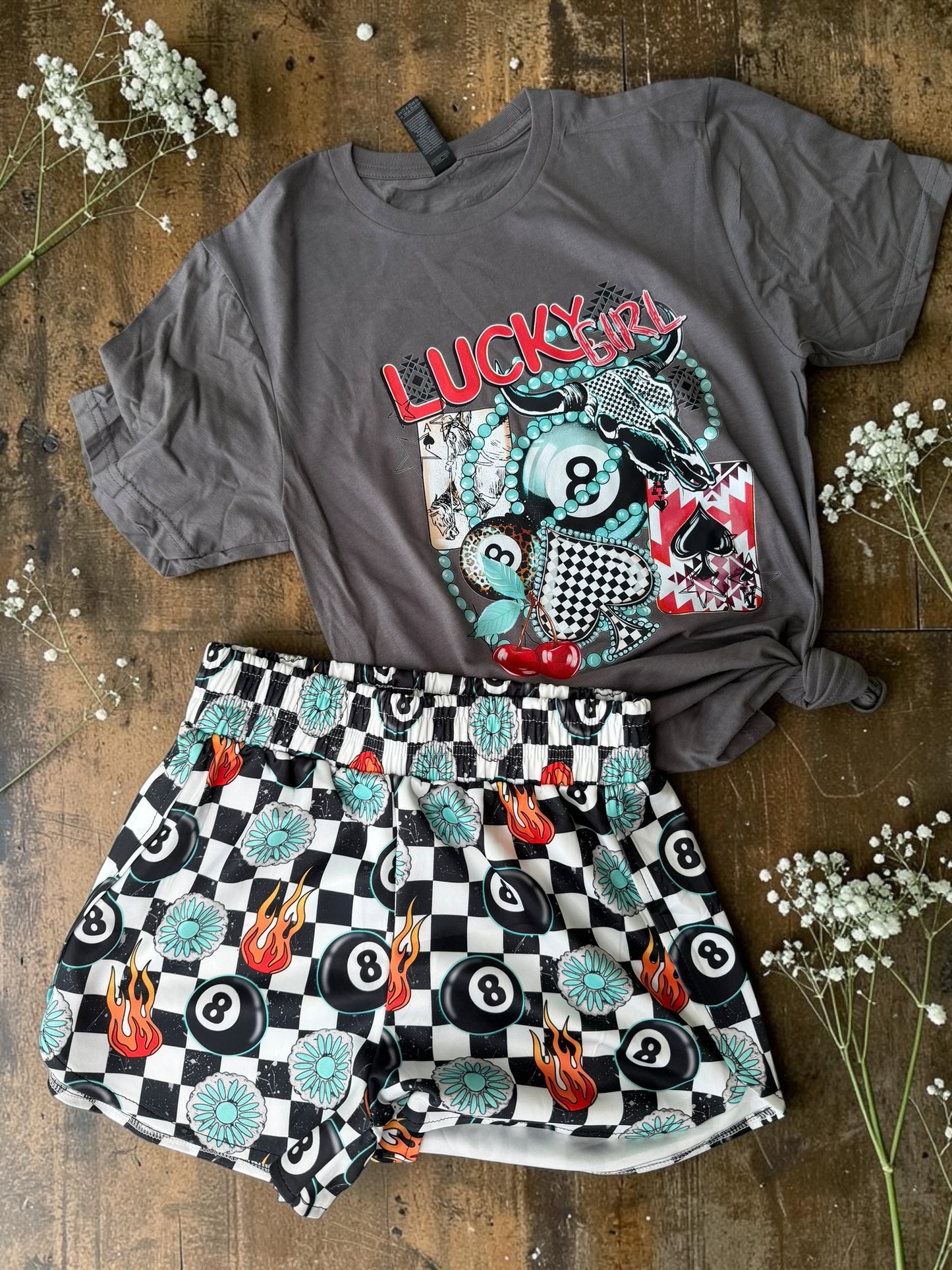 Lucky girl checker PRE ORDER closes 6/10 3 week tat