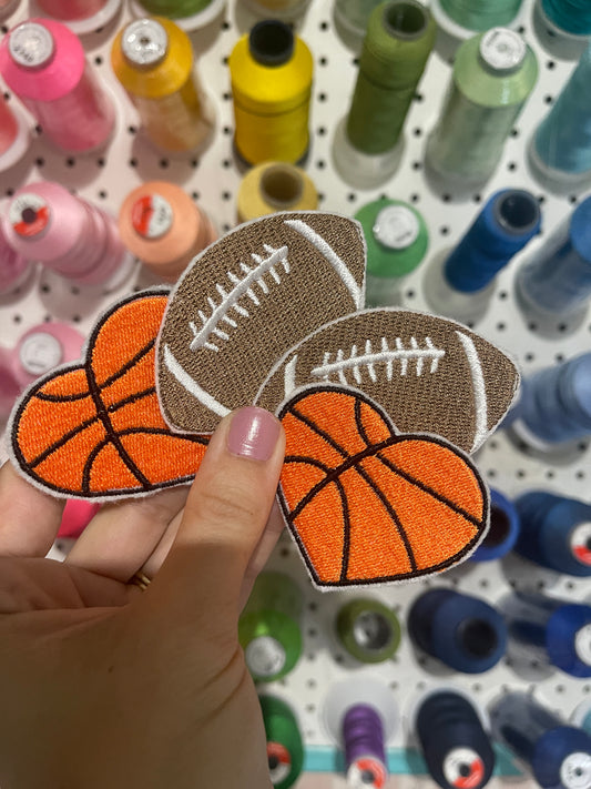 Sports 1 Iron on embroidered patch