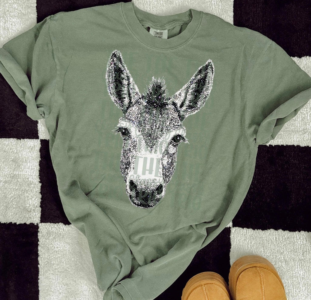 YOUTH Faux Rhinestone T-shirt