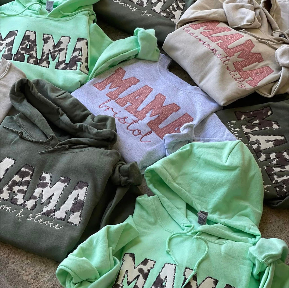 Mama, Auntie, Wifey Etc customizable HOODIE