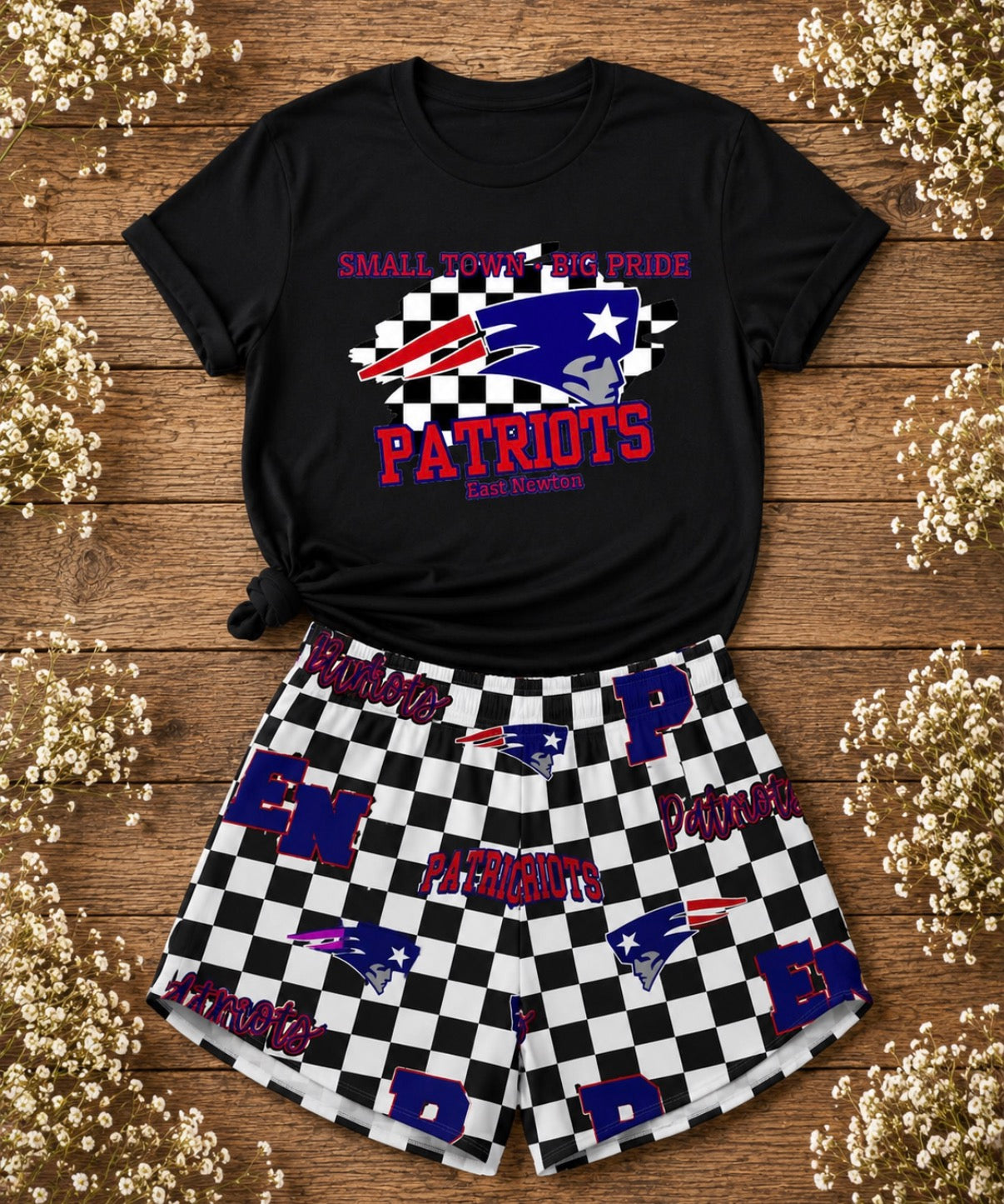 PRE ORDER - adult East Newton Checker OUTFIT set