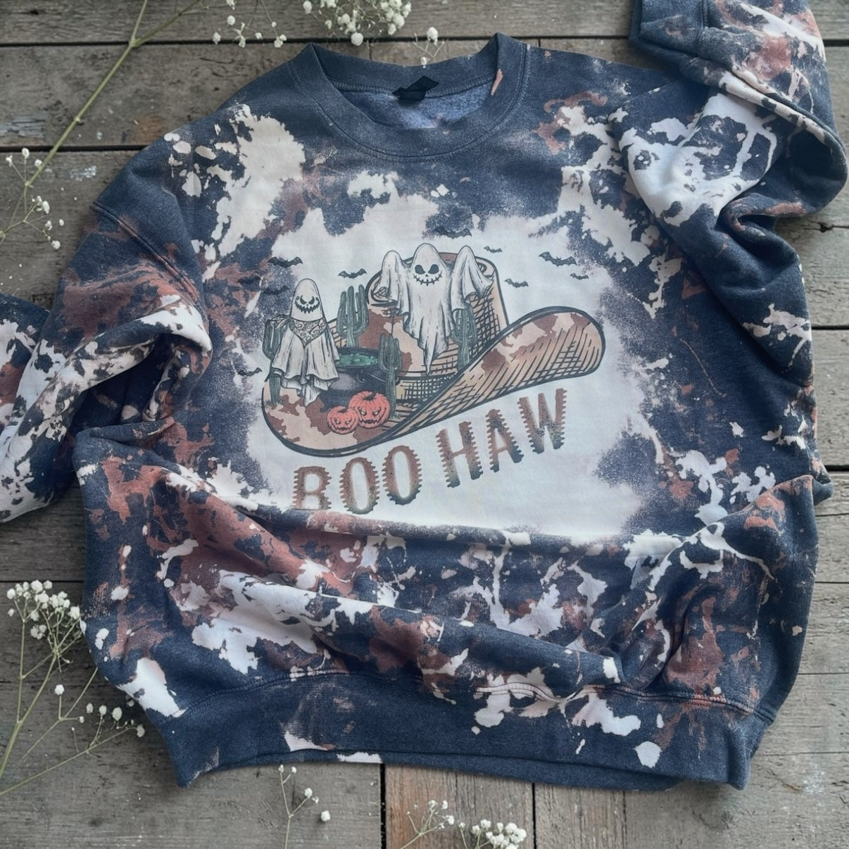 Boo Haw bleached Sweatshirt