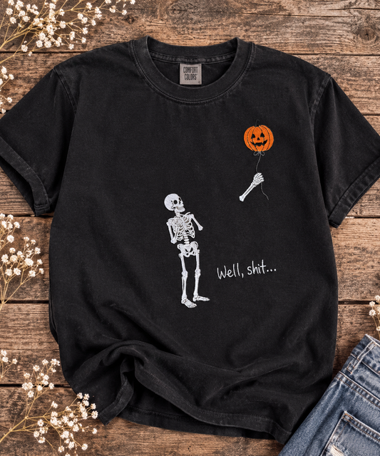 Well shit embroidered Tshirt