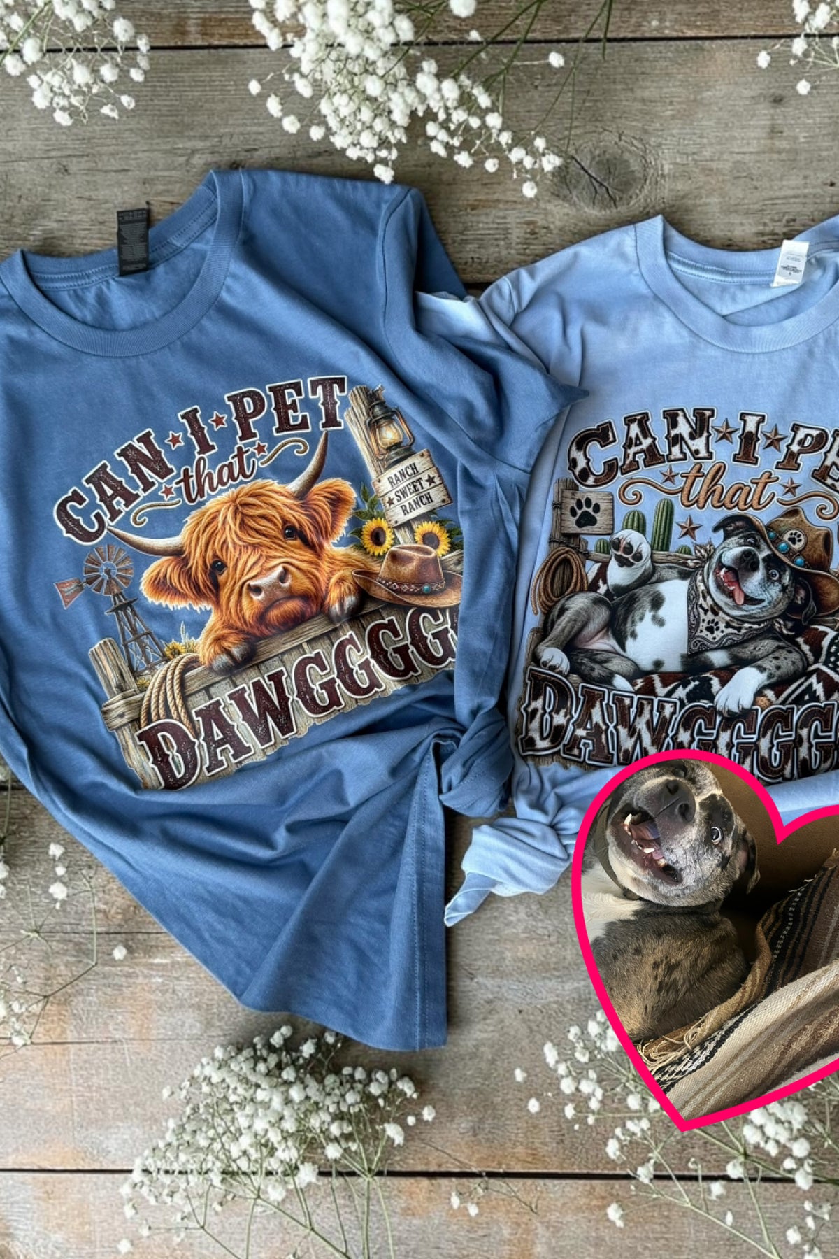 Can I pet that DAWGGGG graphic tee