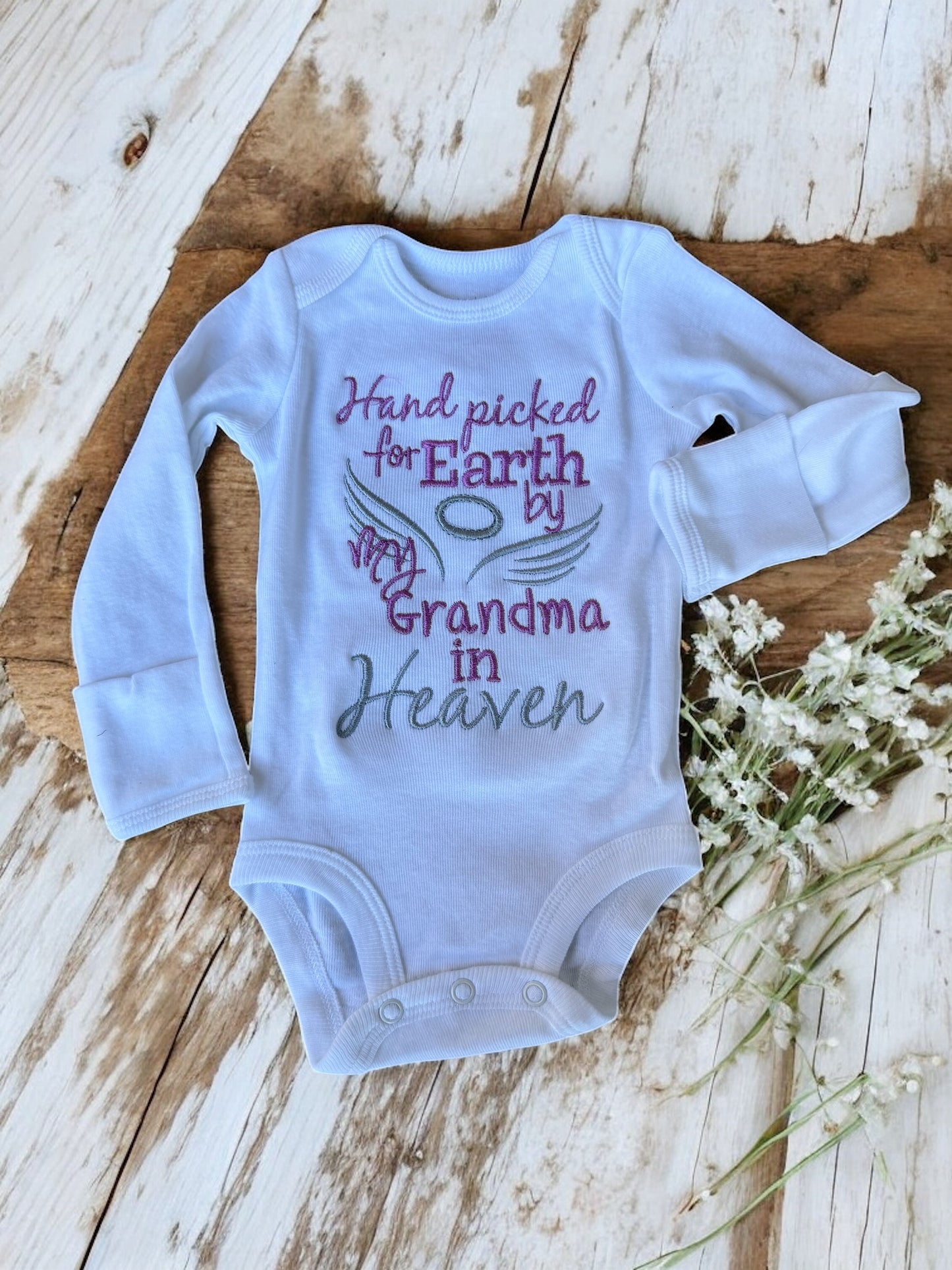 Handpicked for Earth baby bodysuit