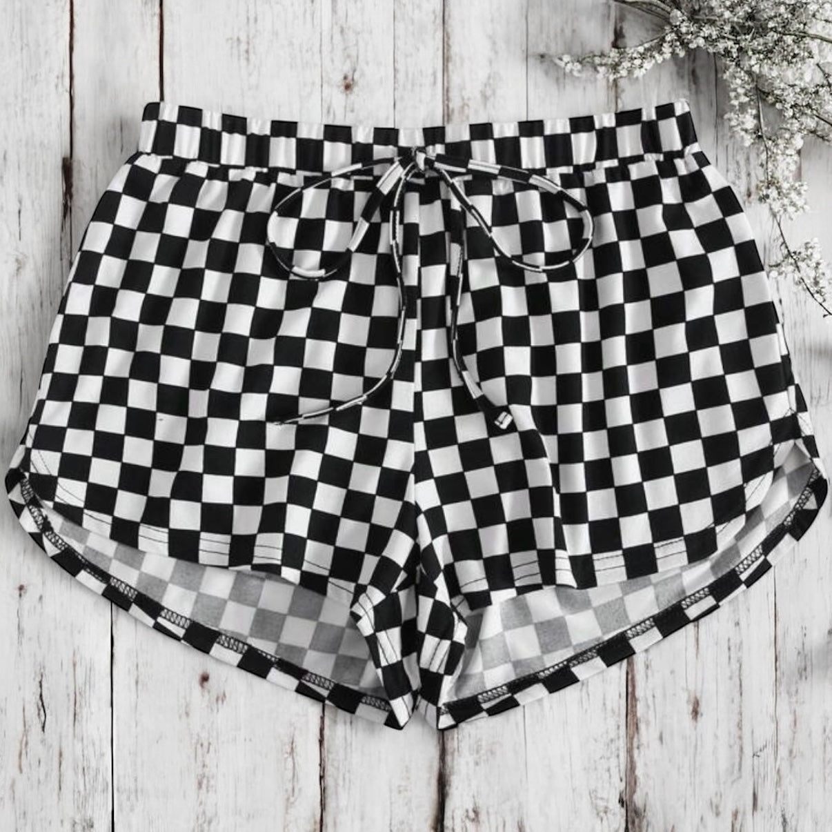 Checkered Shorts