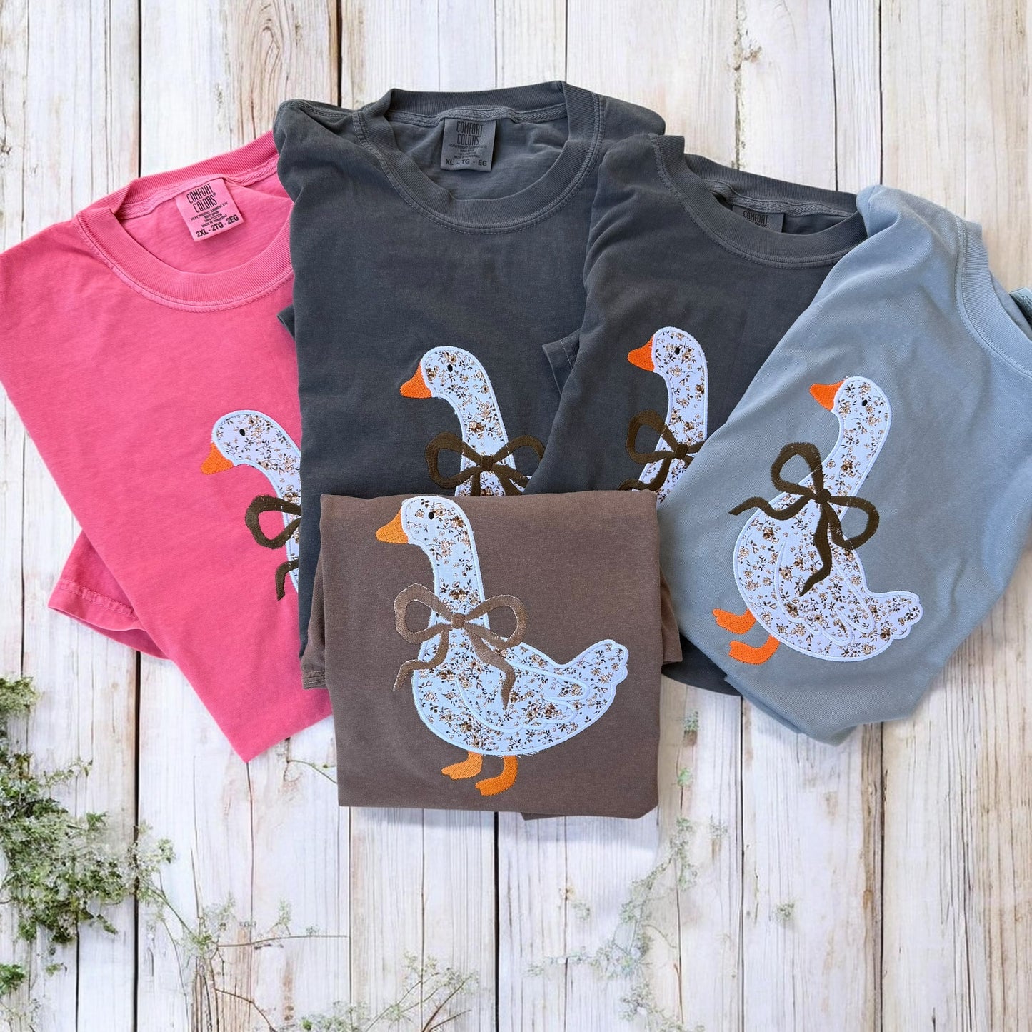 Goosie embroidered tshirt