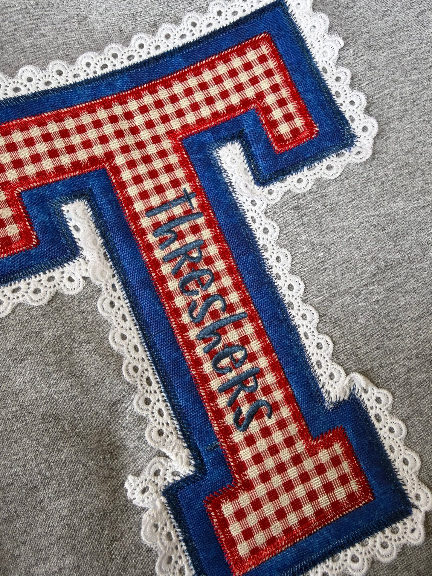 Varsity Appliqué Team Long Sleeve Tee