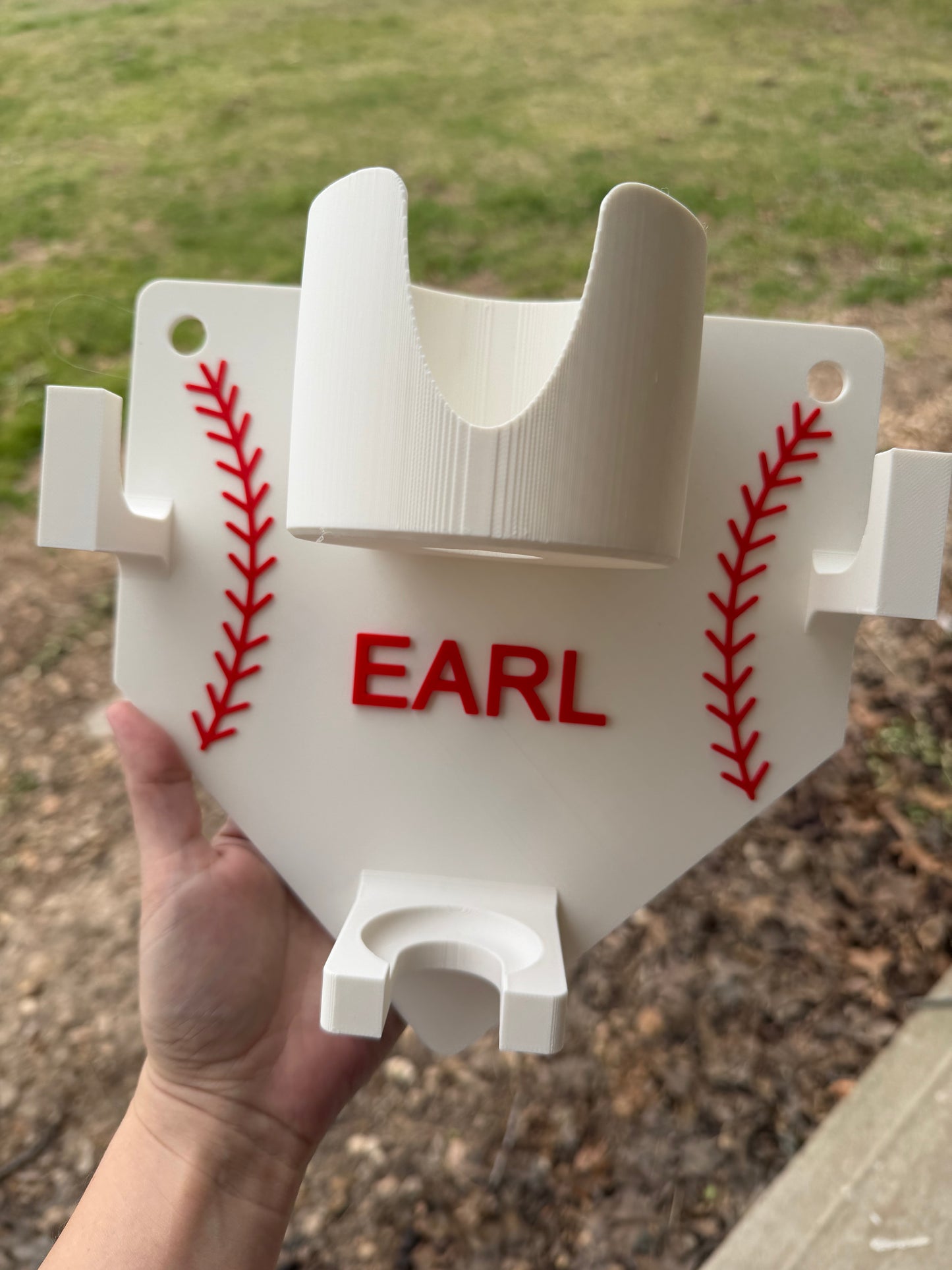Personalized dugout organizer