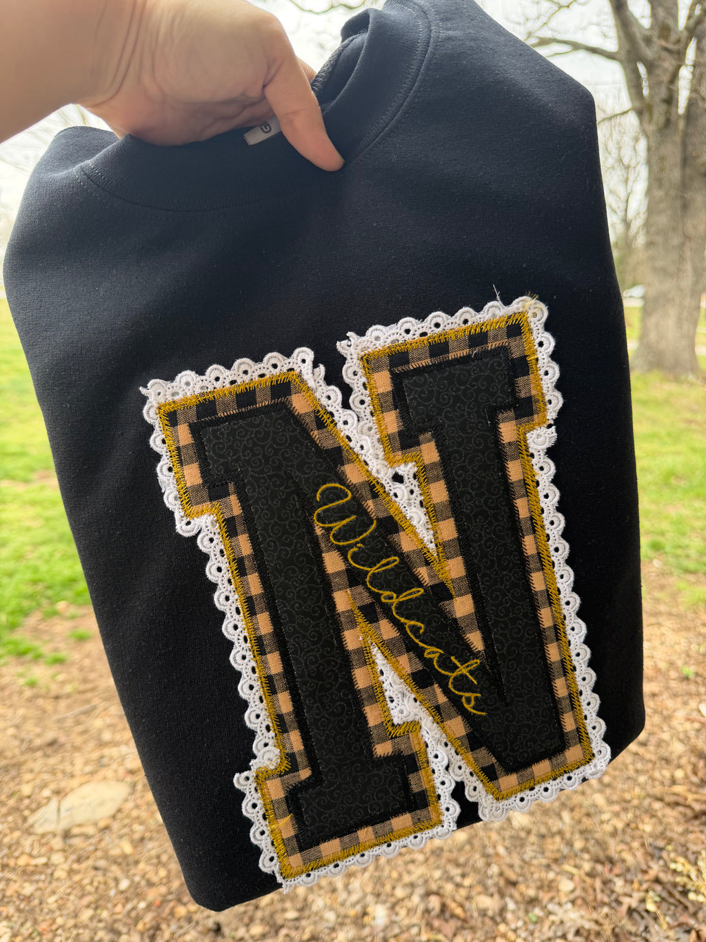 Varsity Appliqué Team Crewneck
