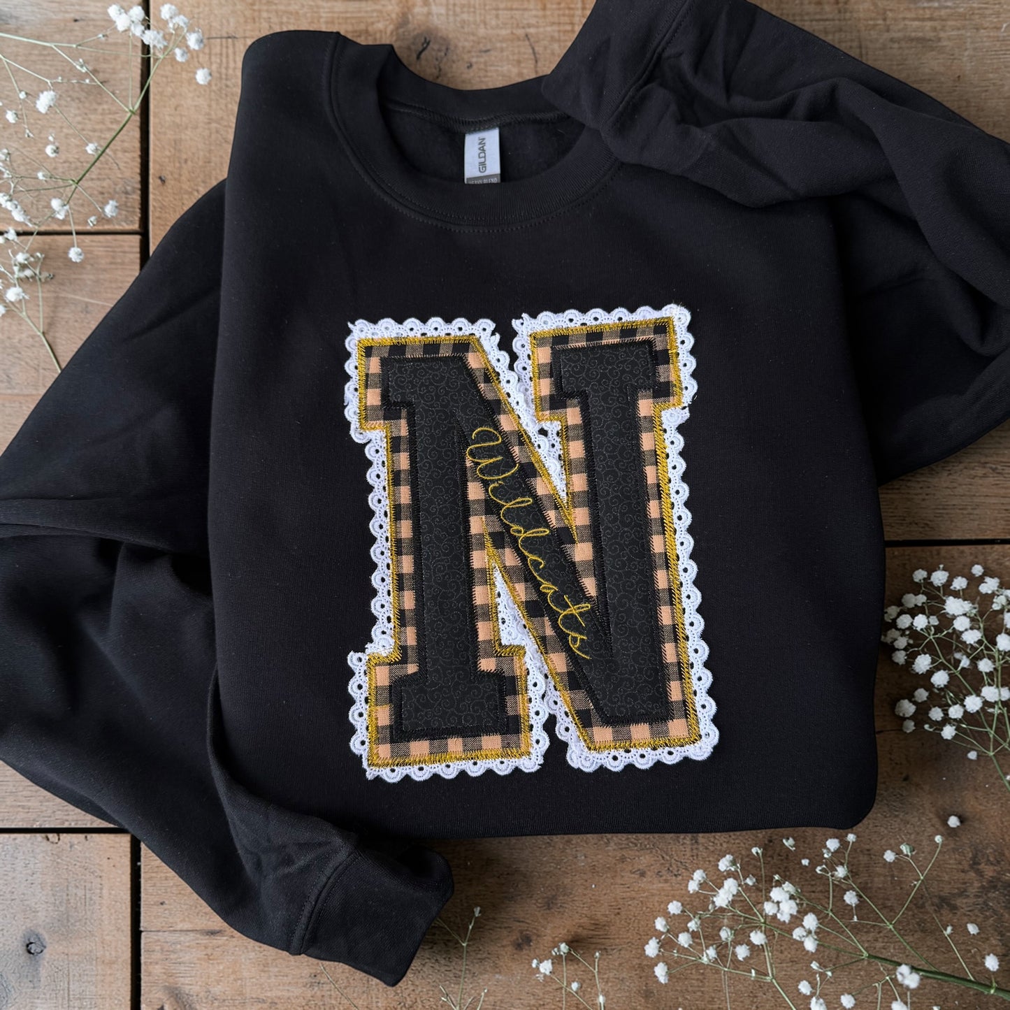 Varsity Appliqué Team Long Sleeve Tee