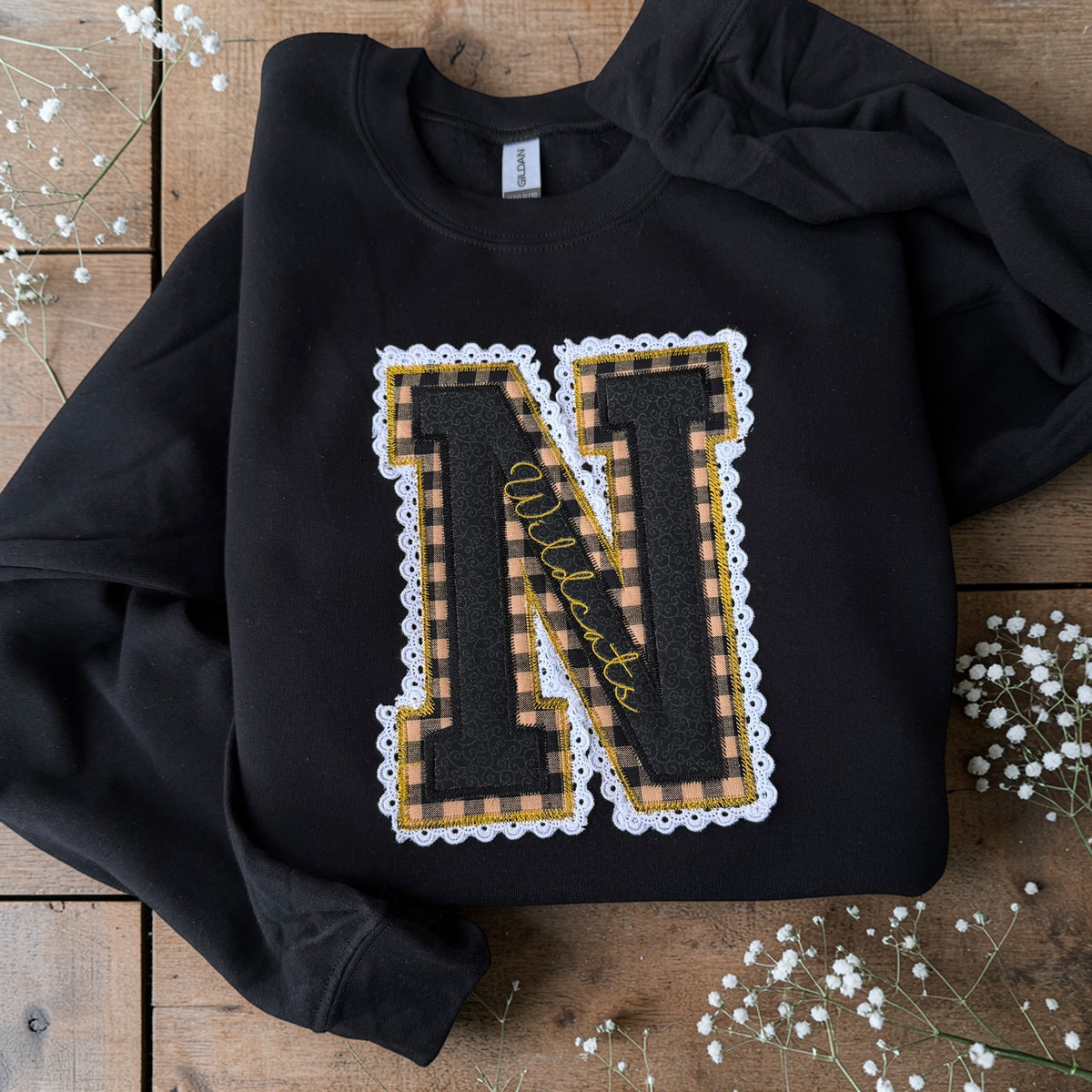 Varsity Appliqué Team Crewneck