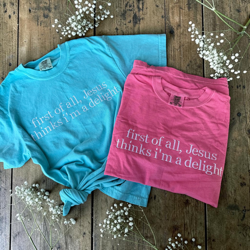 YOUTH Jesus thinks I’m a delight tee