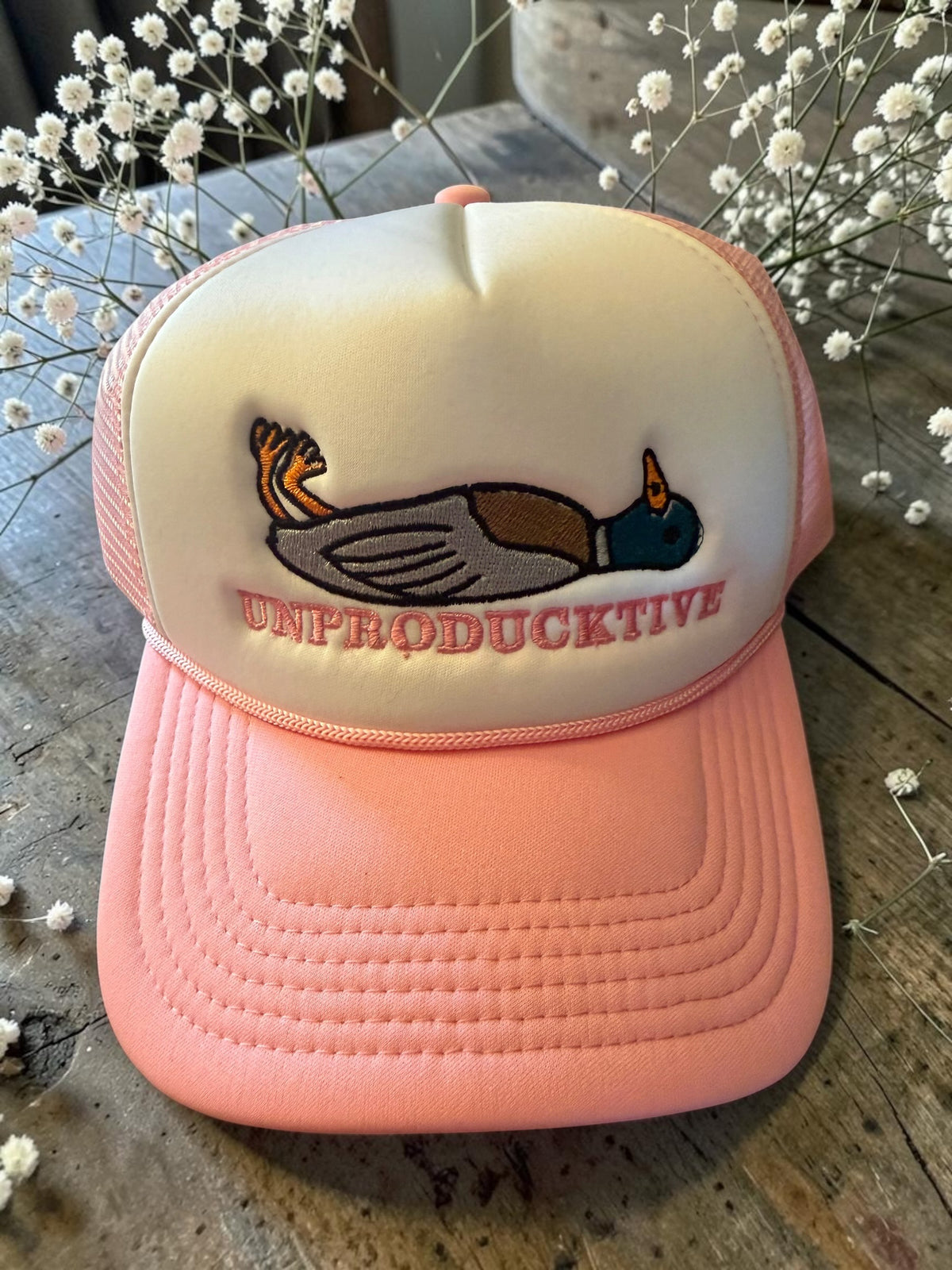 Unproductive Foam Hat