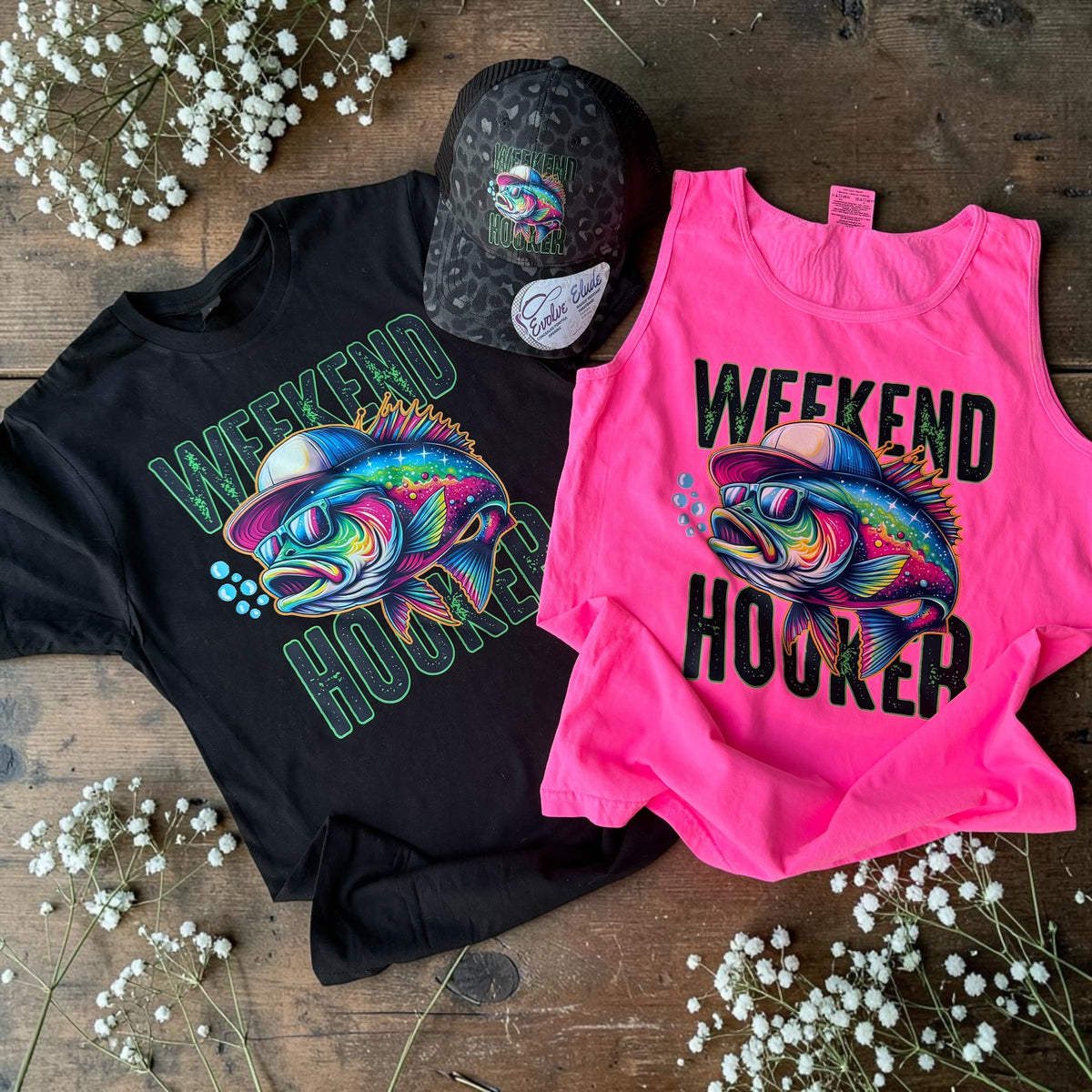 Weekend Hooker tee