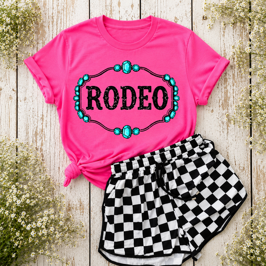 PRE ORDER - checker pink rodeo OUTFIT set (Copy)