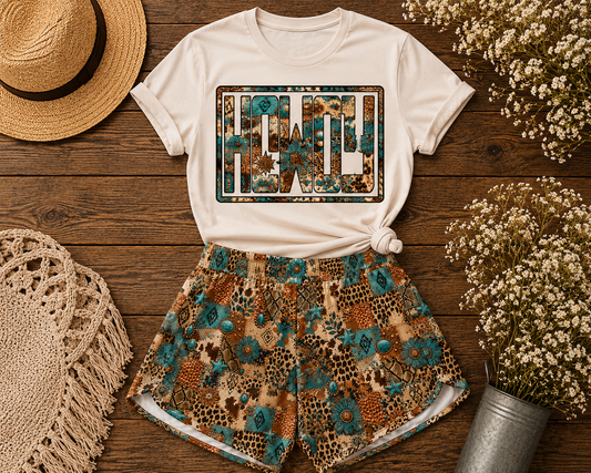 PRE ORDER - boho Howdy OUTFIT SET