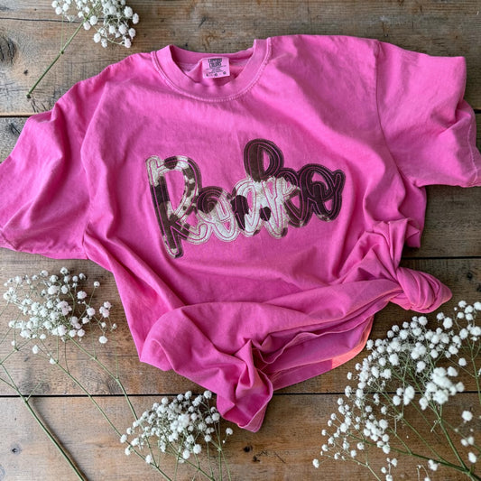 Rodeo Embroidered Tee