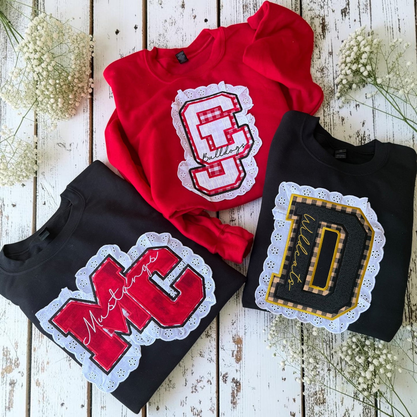MC mustangs Sweetheart Sweatshirt