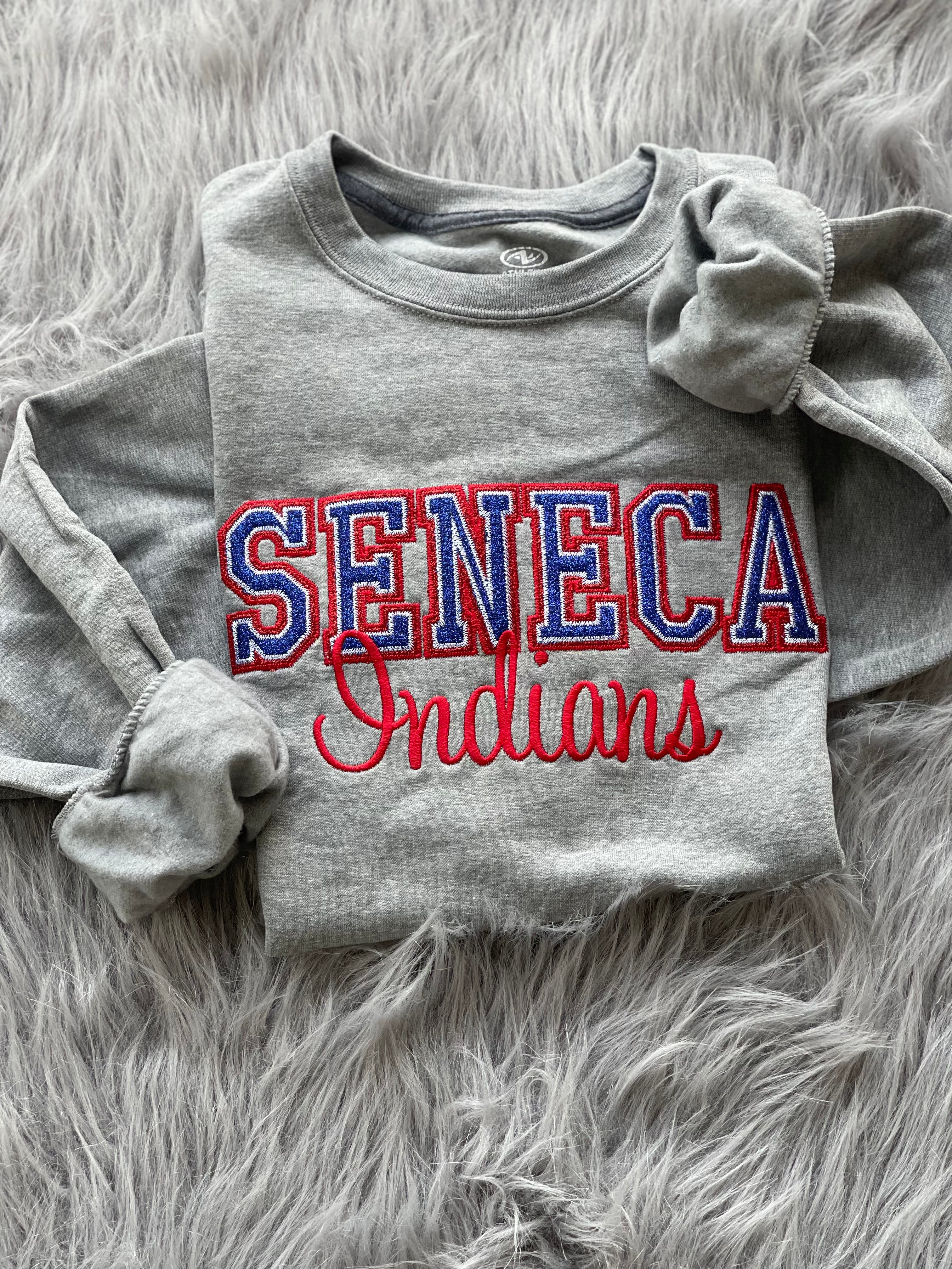 Varsity Glitter Team Crewneck