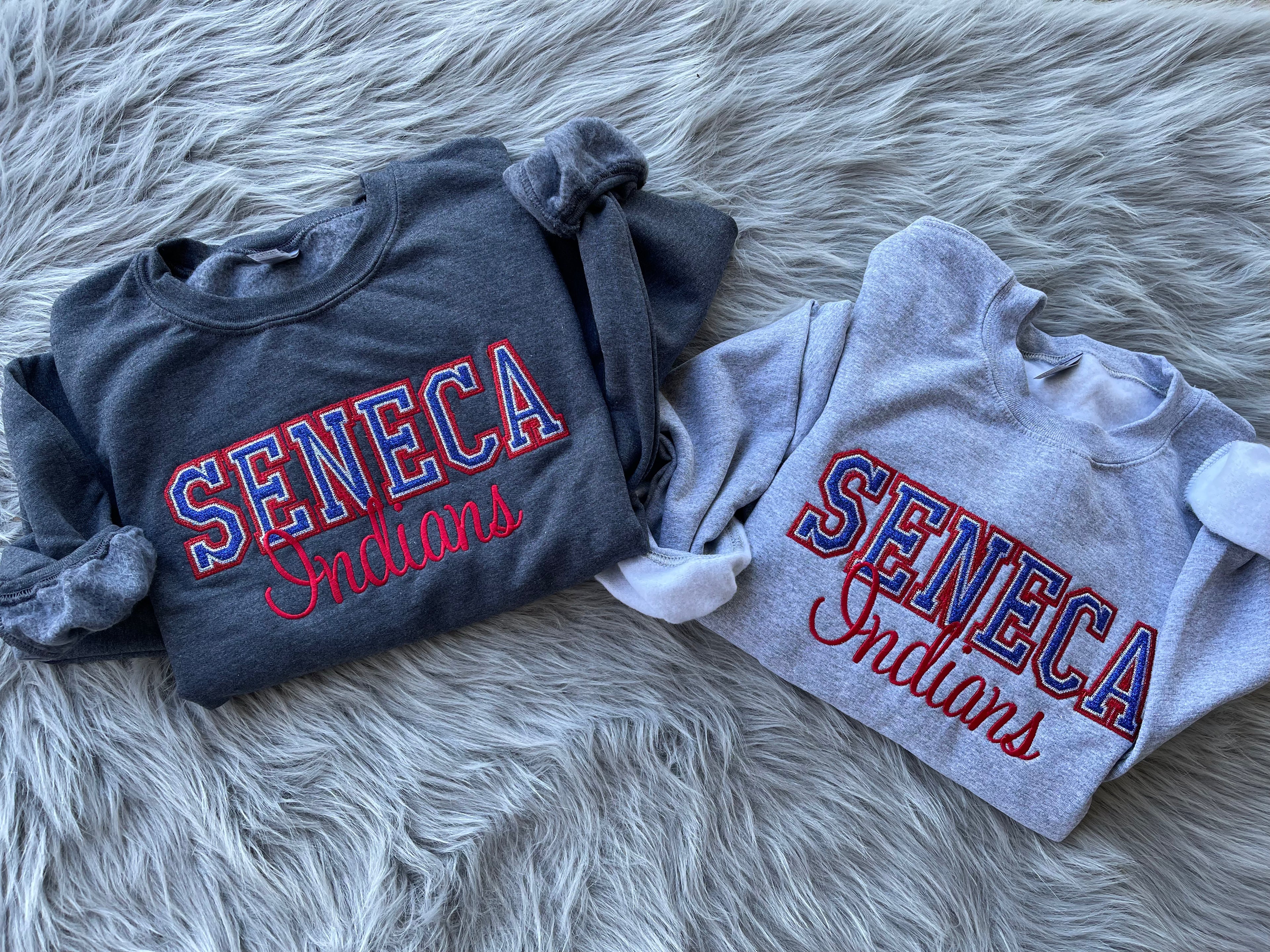Varsity Glitter Team Crewneck